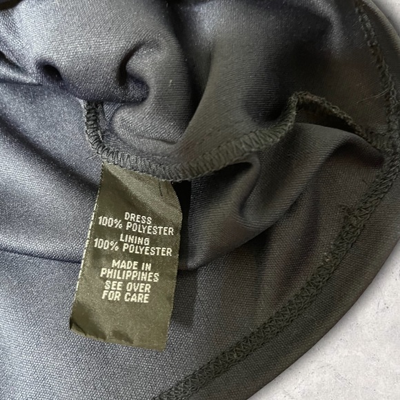 BCX A-Line Blouson Dress Size XS 2 Pink Light Blue Sleeveless Lined Belt - Picture 14 of 16